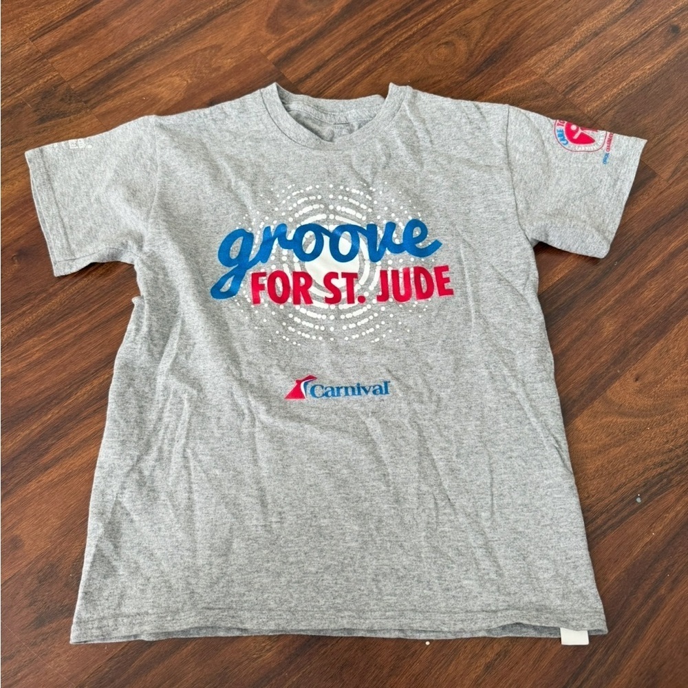 Carnival Groove for St. Jude Cruise Vacation Shirt Unisex Kids Size Small
